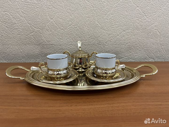 Набор для кофе на 2 персоны, Chinelli