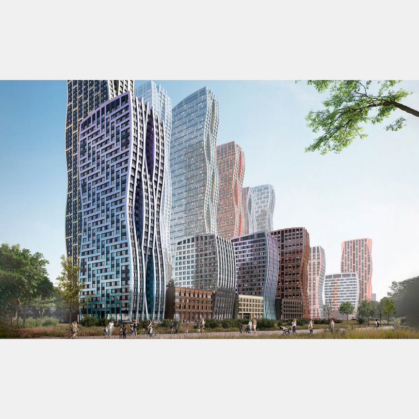 1-к. квартира, 33,7 м², 37/69 эт.