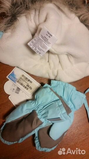 Шапка и рукавички детские