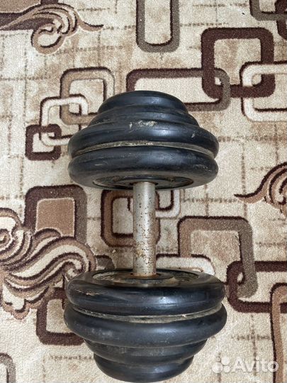 Штанга гриф блины гантель