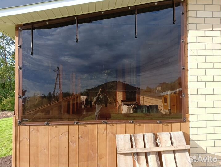 Мягкие окна для беседок и террас