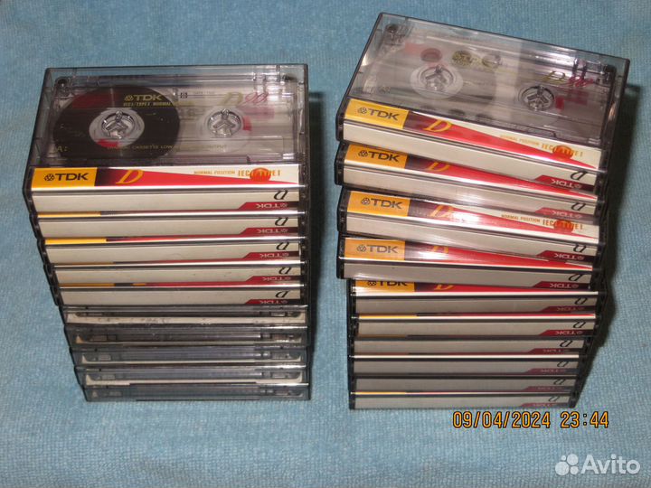 Кассета TDK D90 с Записями