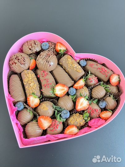 Клубника в шоколаде набор