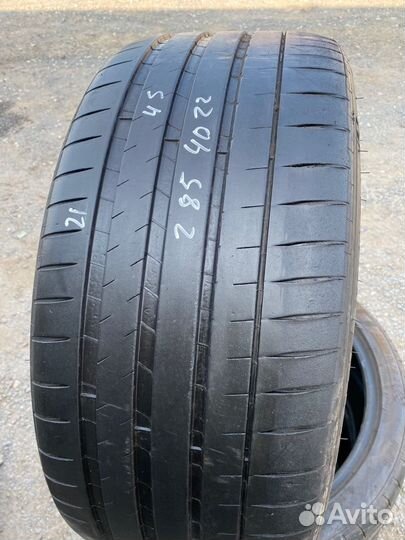 Michelin Pilot Sport 4 S 285/40 R22