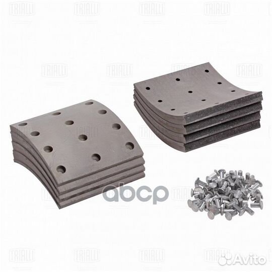 Накладка торм. колодки для а/м камаз 6520 Р/К 8