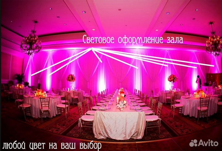 Dj, свет, звук, холодные фонтаны, тяжелый дым