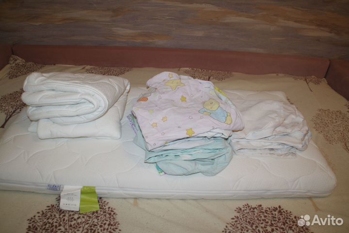 Матрас детск 120х60 Plitex Elite Comfort с бельем+