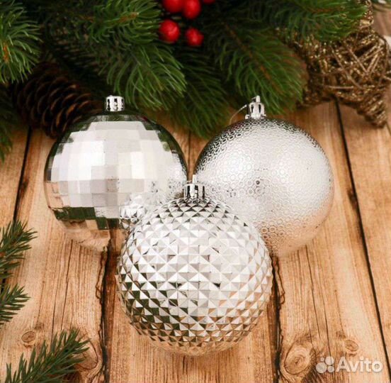 Елочные игрушки шары