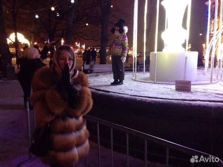 Шуба из лисы