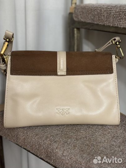 Сумка кросс боди натуральная кожа Pinko