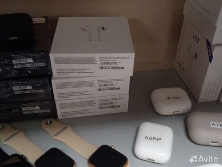 Беспроводные наушники airpods 2