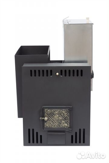 Печи «Батыр 3 помещения (с баком 80л)»