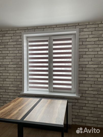 Рулонные шторы зебра