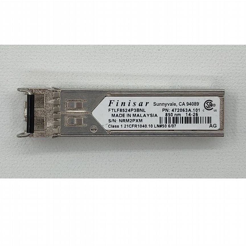 [FTLF8524P3BNL] Трансивер Ftlf8524p3bnl, Finisar, Sfp, 4.25 Gb, 55