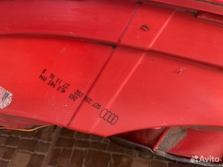 Audi q7 задние фонари