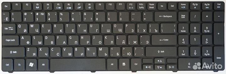 Клавиатура для Acer 5810T 5750 5552 7540 E730 G640