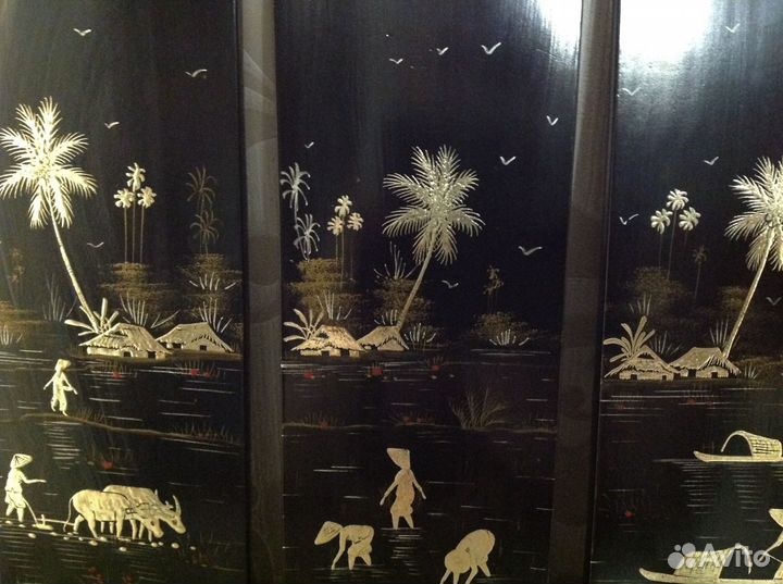 Винтажные панно Вьетнам 70-е годы