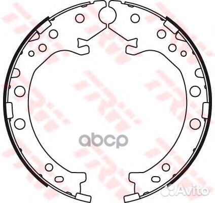 К-т бараб. тормоз. колодок GS8789 TRW