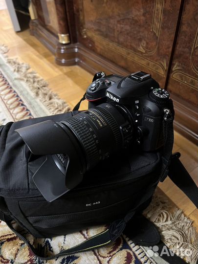 Зеркальный фотоаппарат nikon d7100+объектив 18-200