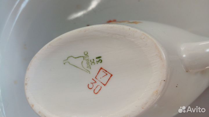 Блюдо большое дулево 1959