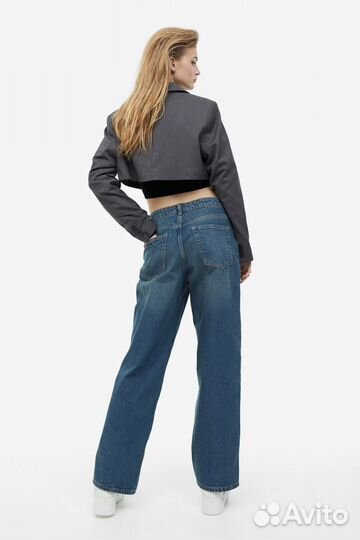 Джинсы H&M с рисунком, 38 (44), новые