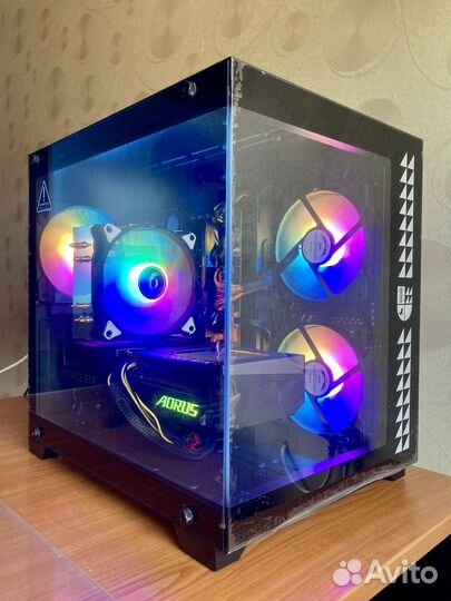 Игровой пк 12 ядер/RTX4060/32RAM/256Gb ssd/1Tb