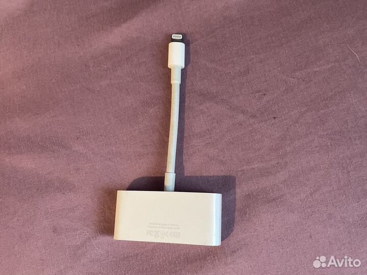 Apple lightning to VGA оригинал
