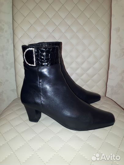 Ботильоны сапоги натуральная кожа destra