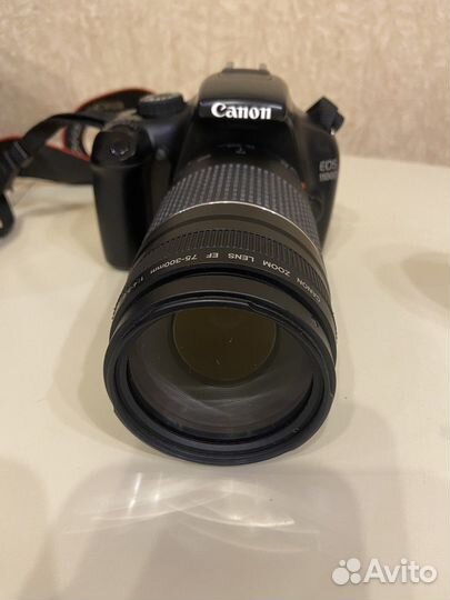 Зеркальный фотоаппарат canon eos 1100d