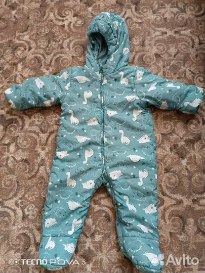 Детский демисезонный комбинезон 80