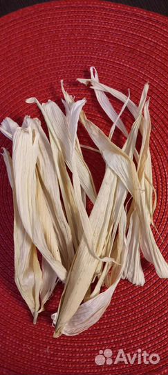 Кукуруза. Листья от початка. Сухоцвет