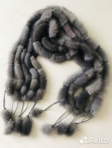 Норковый шарф (новый)