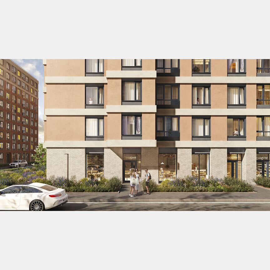 1-к. квартира, 44,1 м², 2/10 эт.