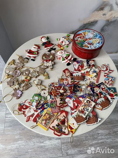 Игрушки открытки на елку