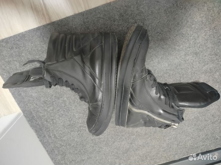 Rick owens geobasket triple black