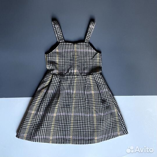 Сарафан гусиная лапка 7 8 лет 128