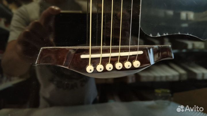 Гитара Fabio FW220 черная новая