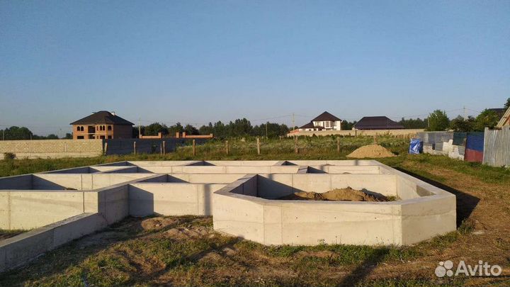 Заливаем фундамент