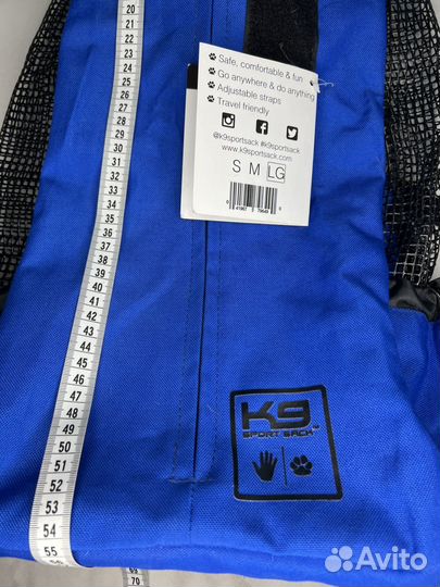 Рюкзак переноска для собак K9 sport sack размер L