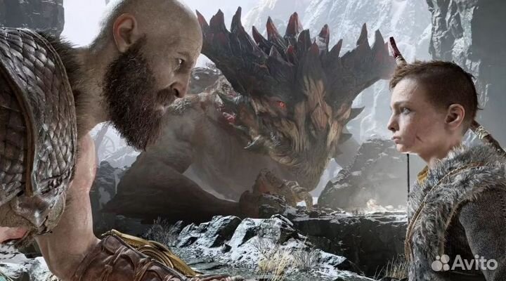 PS4 God of War IV (God of War 4) Новый