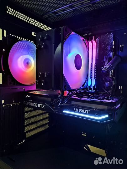 Игровой пк под Full HD. RTX 4060. Новый. Гарантия