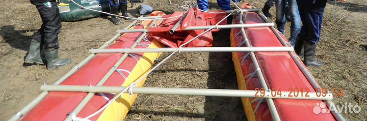 Надувной катамаран