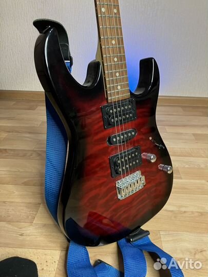 Электрогитара ibanez GRX70QA и Комбик VOX VX 1