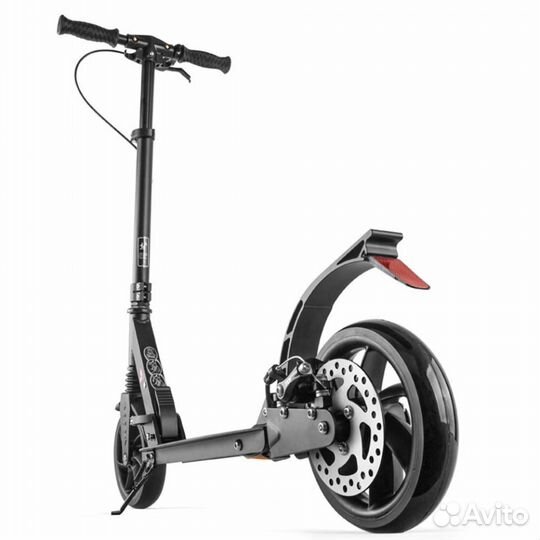 Самокат urban scooter с дисковым тормозом до 120кг