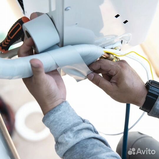 Кондиционер лента тефлоновая 75мм х 50м