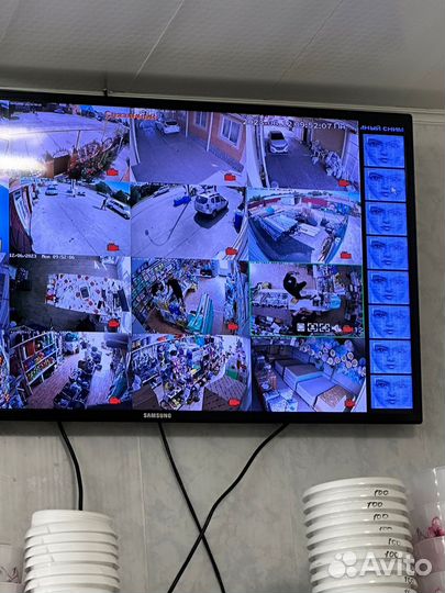 Видеонаблюдение, домофония, скуд. Установка