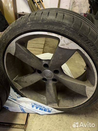 Колеса ауди r19 Rotor Michelin Pilot sport z35