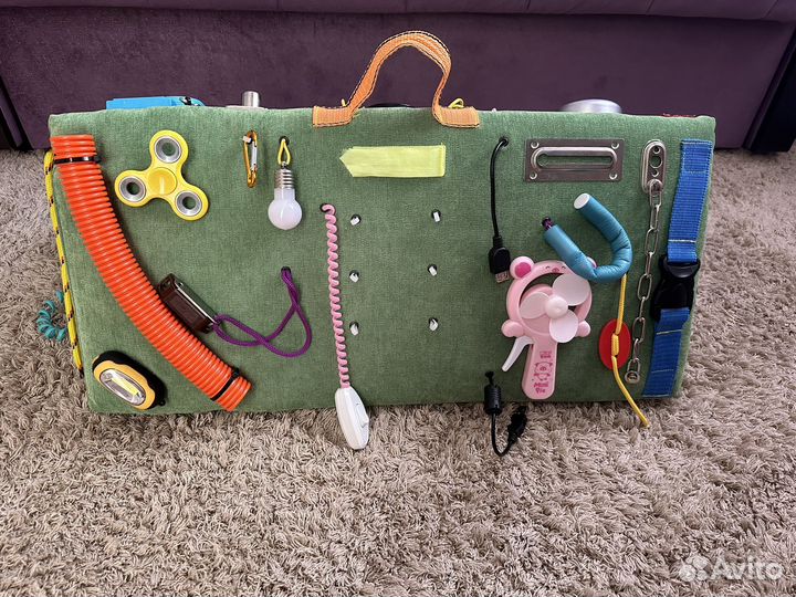 Бизиборд мягкий