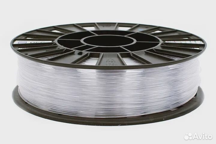 Cast пластик REC прозрачный 1.75мм 750г 1,75