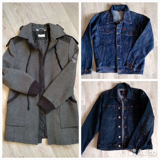 Куртка-пальто для мальчика демисезон и джинсовки